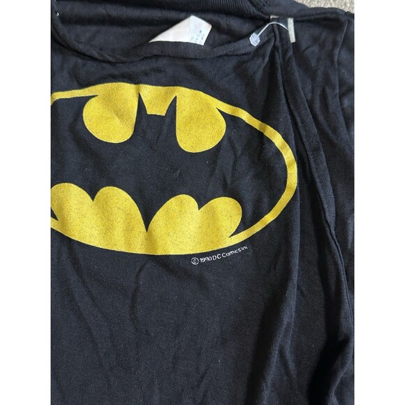 NWT Vintage 1990 Batman Dc Comic Kids T Shirt With Cape Size 5 - Picture 7 of 10